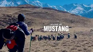 Walking in Silence | No music | Solo Trek Through Lower Mustang | Muktinath to Jomson |
