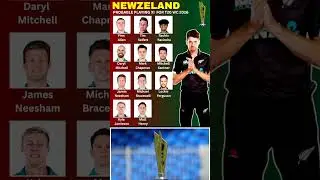 New Zealand Probable Playing XI for T20 World Cup 2026 🖤🔥 | BlackCaps Strongest Squad Revealed!