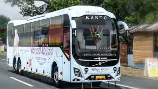 KSRTC volvo 9600s smooth driving ets2 