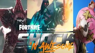 Fortnite Shock'N Awesome Compilation ft. Demogorgon, Doom 2099, and Ragsy