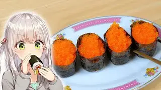 How To Make Fish Roe Sushi (Tobiko eggs)