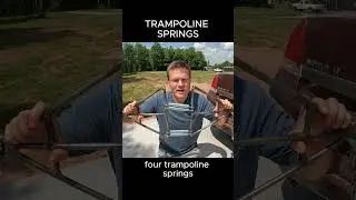 Car VS Trampoline Springs #shorts #automobile #science