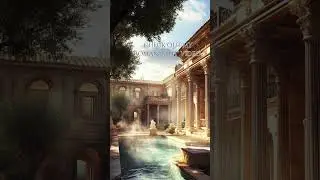 💧 🏛️ 1hr Roman Bath Ambience | Ancient Echoes & Thermal Calm #shorts #ambient 🏛️💧