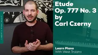 Черни | Этюд, соч. 777, № 3 | Мелодия, аккорды и ритм вальса