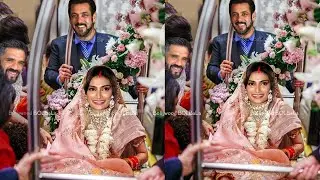 Salman Khan GRAND Entry At Sunil Shetty Daughter Athiya Shetty And Kl Rahul Wedding