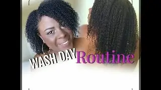 Detailed Wash Day Routine on Fine 3c Hair
