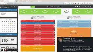 Golf Tee-Time Booking & Operations Platform