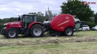 Vicon fastbale: non-stop round baling