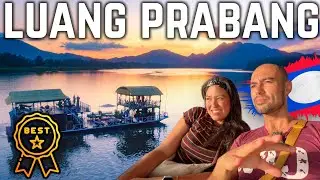 🇱🇦| Luxury Sunset River Cruise 🥇 MUST DO IN LUANG PRABANG, LAOS