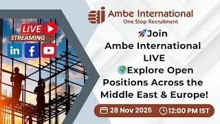 🌍 Go Global in 2025: Live Session on Jobs in the Gulf & Europe! ✈️