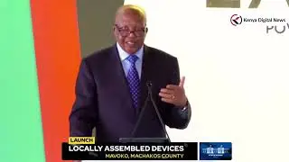 Jamii telecommunications chairman wows President Ruto with a powerful speech in Mavoko!!