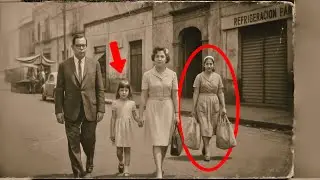 Foto De 1970: La Criada Camina Tras La Familia… Horas Antes De La Redada En La Vecindad...