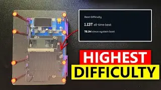 First Ever Trillion Difficulty Hit Solo Mining Bitcoin
