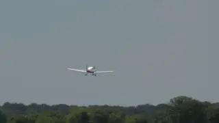 Lancair LC41, N2522F low pass at KHWY on 051510 at 1325
