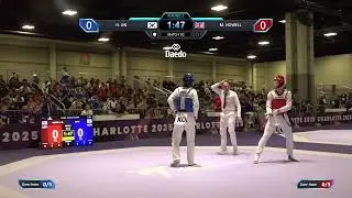 112 Round of 32 M  68kg KOR H  JIN GBR M  HOWELL PGM