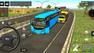 Indian Bus Simulator Coach bus offload Driving Gameplay | #game #cartoon #bus #newgame 