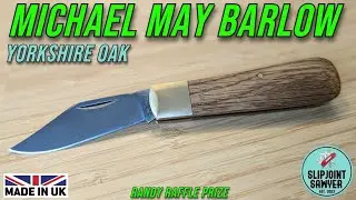 Michael May Barlow Yorkshire Oak Pocket Knife - Randy Raffle Prize