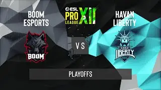 CS:GO - BOOM vs. Havan Liberty [Inferno] Map 1 - ESL Pro League Season 12 - Playoffs - SA
