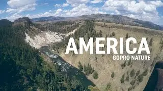 America Nature | Gopro HERO4 USA Road Trip | Glacier - Yellowstone - Grand Teton | 4K Resolution