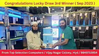 Congratulations Lucky Draw  Winners From @topselectioncomputers #shorts #short #video #lucky #draw