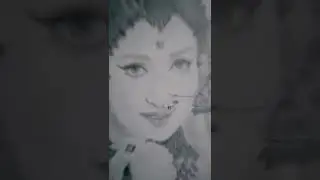 sketch of hema malini  #shorts #art #hardwork