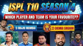 ISPL T 10 BEST TEAMS AND PLAYERS | TOP 4 TEAMS | MAHNENDRA CHANDAN , KARAN AMBALA #ISPL #majhimumbai