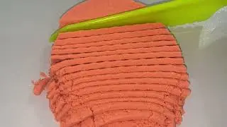Very Satisfying and Relaxing Asmr Kinetic Sand 73 #kineticsandcutting #oddlysatisfying #kineticsand