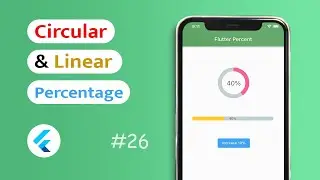 How to create Circular & Linear percentage in Flutter? (Android & IOS)