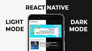 Cara mudah membuat DarkMode di React Native
