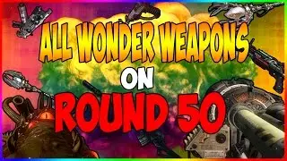 Всё чудо-оружие Call of Duty Zombies на 50+ раунде (WAW-ZNS)