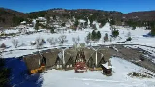 Sky Valley Snow Aerial HD