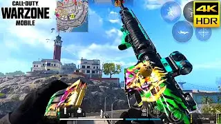 Poco F5 | COD Warzone Mobile | Rebirth Island 60 FPS | M4 Archfiend &mdash; встроенный геймплей (без комментариев)