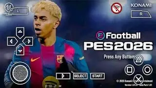 eFootball 2026 PSP/ english/ No Texture & Save data | on android &pc 