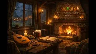 Warm Celtic Inn Ambience | Gentle Tavern Instrumental