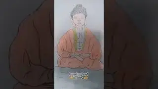 Drawing of Lord Buddha #music #bass #art #culture #buddha