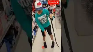 Walmart hockey sticks are the best in the world!!! #hockey #icehockey #hockeysports