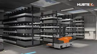 Automatisierungsl&ouml;sungen von HUBTEX - Der Mehrwegestapler Phoenix AGV