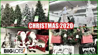 BIG LOTS CHRISTMAS 2020 SHOP WITH ME CHRISTMAS TREES DECORATIONS ORNAMENTS