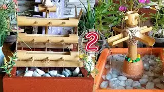 2 Best Amazing Ideas from Bamboo Floor | Bamboo Water Fountain