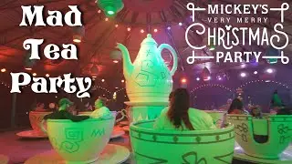 Mad Tea Party Ride at Mickey's Very Merry Christmas Party 2024