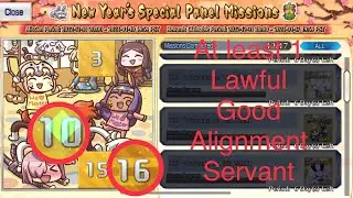 Add at least one Good Lawful alignment Servant - Fate Grand Order (FGO) NA