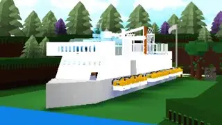 My second mega cruise ship in build a boat for treasure
