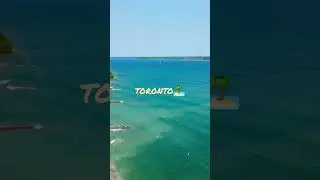 #toronto #travel #dronephotography #canada #djimini3pro #travelphotography #travelvlog #island