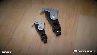 Powerbuilt 2 Piece Crowfoot Wrench Set - Product Highlight 240274