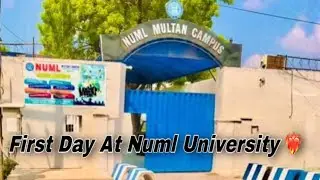 First Day At University Numl Multan Campus | Challenge Day 16 || Daily Vlogger ||