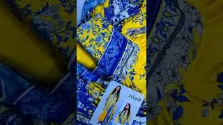 New variety of Lawn suit with various colours, Order Now #designerlawn #lawncollection #fashion