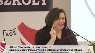Konferencja:Edukacja włączająca–ideologia inkluzji w realiach szkolnych. A. Ciborowska CZ.4