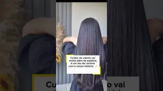 Cuidar do cabelo vai al&eacute;m da est&eacute;tica #cabelolongo #cuidadocomcabelo  #ansiedade #quedacapilar