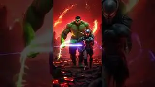 Hulk and Predator Symbiosis #marvel #simbiosis #avengers #hulkevolution #simbiose #hulk #predator