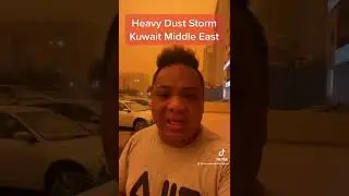 Malakas na Sandstorm Bumalot sa ilang mga Lugar sa Kuwait #kuwaitupdates #lakwatcha